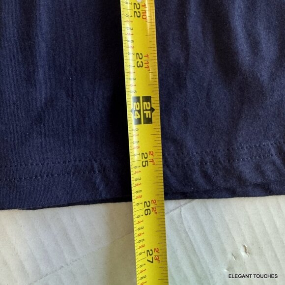 Dallas Cowboys Women's T Shirt Top S Blue V-Neck Soft Knit Licensed NFL Tee - Picture 6 of 6